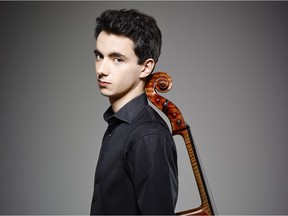 Stéphane Tetreault, a young cellist from Quebec, is the featured performer for the Saskatoon Symphony Orchestra's concert commemorating 100th anniversary of the end of the First World War.