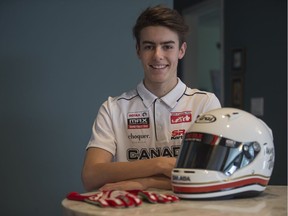 Townes Allen, who is headed to Brazil to take part in the Rotax Grand Finals World Championship, shown at his home in Saskatoon, SK on Wednesday, November 21, 2018.