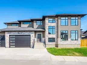 A corner lot in Aspen Ridge offered Red Lion Developments the opportunity to do something a little different. The result is a 2,443 square foot executive home with lots of extras and high end finishes. (Supplied photo)