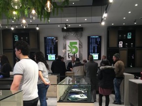 Six weeks after marijuana became legal in Canada, 5Buds opened its doors for business in Warman on Nov. 30, 2018