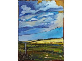 After the Storm by Diane Larouche Ellard is on display at The Gallery at Frances Morrison Central Library.