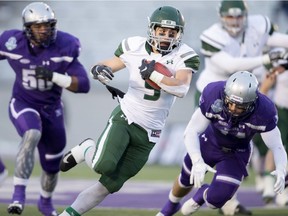 Huskies' tailback Tyler Chow earned first-team all-Canadian honours this week.