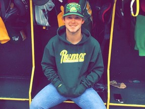 Tyler Smith of the Humboldt Broncos is shown in a handout photo.