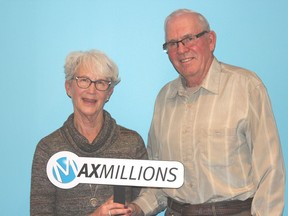 Lynn and Dale Brady of Carlyle, Saskatchewan recently won $1 million with Lotto Max.