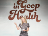 Gwyneth Paltrow speaks onstage at the In Goop Health Summit in June 2018 in California. Paltrow says Goop’s Madame Ovary, which costs US$90 for a month's supply, is intended for women right before, during and after menopause.