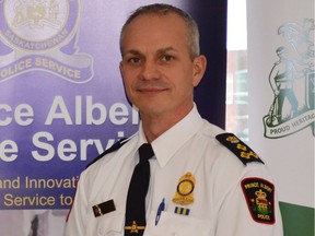 Prince Albert police Chief Jonathan Bergen