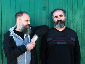 Shawn and Aaron Karpinka, better known as The Karpinka Brothers band, are playing a show at the Bassment in Saskatoon on Jan. 4, 2019.