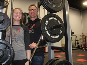 Jillian Gallays, left, director of training with Craven Sports Services, stands beside Bruce Craven, the businesses' owner, at their new facility on First Avenue North in Saskatoon on Dec. 7, 2018.