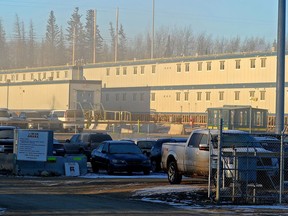 A file photo shows the the Cenovus oilsands work camp near Fort McMurray.