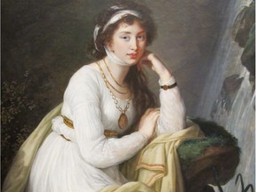 Portrait of Countess Nikolai Alexandrovich Tolstoya, by Élisabeth Louise Vigée Lebrun.