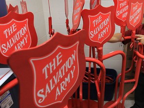The Salvation Army's Christmas hamper preparations are in full swing.
