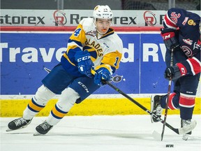 Gary Haden and the Saskatoon Blades return to action Saturday night in Moose Jaw and then back at home Sunday against the Prince Albert Raiders.