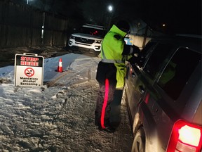 Saskatoon police traffic services on its Twitter account noted a handful of charges, impounds or suspensions on New Year's Eve, but "overall though, we saw a lot of sober (designated drivers) getting friends home safely."