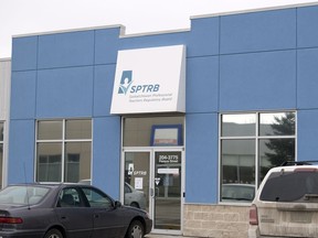 The Saskatchewan Professional Teachers Regulatory Board office in Regina.