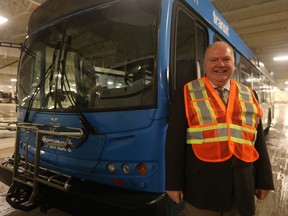 Saskatoon Transit director Jim McDonald told reporters Tuesday that bus ridership increased by 8.4 per cent through the first 11 months of 2018.