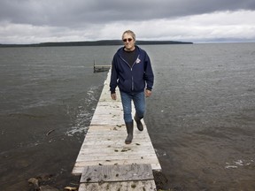 Jon Fonos operates Fonos Fish at Dore Lake, Saskatchewan and sells his wild caught fish at the Saskatoon Farmers' Market.