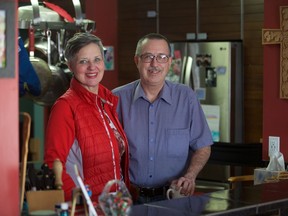 Debbie and Bill Judt run Glacier Park Bed and Breakfast out of their home in Saskatoon. They say they want a more level playing field between official bed and breakfasts and short-term accommodation systems like Airbnb. Photo taken Jan. 15, 2019.