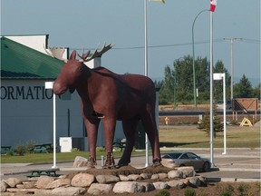 For decades, Moose Jaw's Mac the Moose statue held the record at almost 10 metres tall. But then Norway put up a silver moose statue between its capital city of Oslo and Trondheim, narrowly edging out Mac by 30 centimetres.