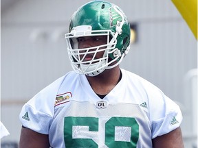 Saskatchewan Roughriders offensive lineman Josiah St. John is preparing for free agency.