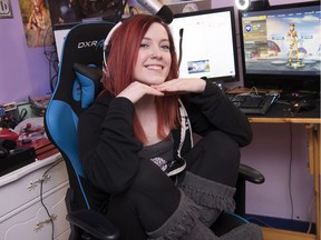 Sarah Tollefson, who goes by the online handle Sarahmony, works as a barista in Regina and is also aspiring to become a full-time streamer on the website Twitch.tv, where people broadcast live videos of themselves playing video games.