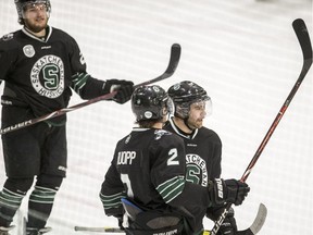 The U of S Huskies are one win away from another trip to the University Cup national championship.