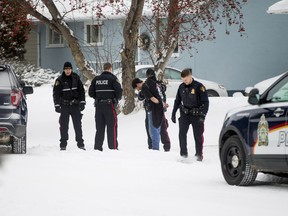 A suspect in a break and enter on the 1500 block of Early Dr fled the scene before driving his van into a snowbank and fleeing on foot.  The Police apprehended the suspect and one officer was injured in Saskatoon, SK on Sunday, February 3, 2019.