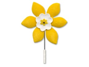Canadians can pin daffodils to their lapels to support cancer survivors in April like they pin poppies to honour the legacy of war veterans every November.