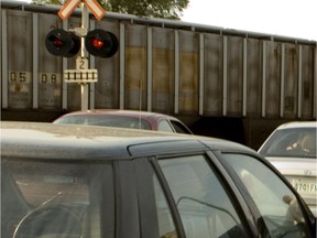 A stalled train was affecting traffic in Saskatoon on Feb. 28 2019