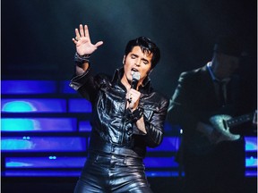 Dean Z. performs One Night with You: Elvis Tribute at Broadway Theatre, April 8.