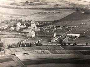 Homestead Aerial Photos has a collection of around 1.5 million historical photos of farms and towns throughout the prairies and some other regions of Canada, including around Saskatoon.