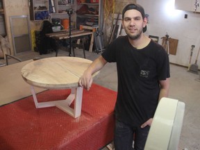 Michael Wiebe, the owner of BeaverCreek Customs, says he wants to help people bring their ideas and projects to life. Working out of his one-man shop in Saskatoon's College Park neighbourhood, he wants to work with his customers to ensure they get exactly what they want when they order his custom, handmade furniture.