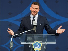 Soccer legend David Beckham