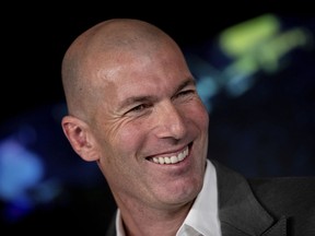 Zinedine Zidane is returning to coach Real Madrid, the club he led to three straight Champions League titles.
