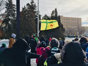This year marks the 40 anniversary of the Fransaskois flag. The year of Saskatchewan’s centennial (2005), the flag was recognized as provincial symbol, acknowledging the heritage Saskatchewan’s Francophone community.