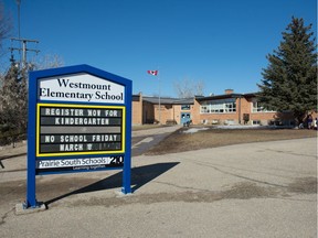 Westmount School in Moose Jaw is one of four that will close when a new joint-use school is built.