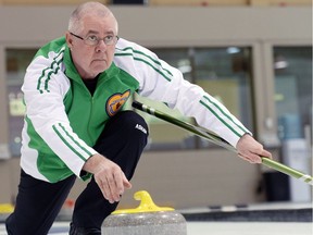 Peter Thiele is a Saskatchewan rep at this week's Canadian masters curling championship in Saskatoon.