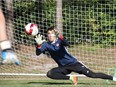 Saskatoon-raised goalkeeper Thomas Hasal signed a Major League Soccer Homegrown contract with the Vancouver Whitecaps, the club announced on March 7, 2019. The deal keeps the Canadian with the Whitecaps through 2020 and has options for 2021 and 2022. The 19-year-old Hasal has been a member of the Whitecaps FC Academy since 2016. (Photo courtesy Canada Soccer)