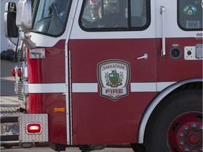 Saskatoon fire responded to the scene