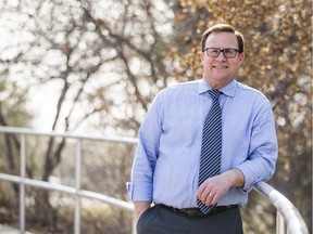 Rob Norris, a former Sask. Party cabinet minister, is considering a run for mayor in 2020 in Saskatoon on Friday, April 12, 2019.