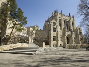 The Thorvaldson Building on the University of Saskatchewan campus in Saskatoon, SK on Wednesday, April 24, 2019.