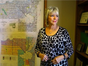 Judy Harwood, the reeve of the Rural Municipality of Corman Park, says the next move is up to the City of Saskatoon on a proposed solar-powered community that would require city servicing but be located on Corman Park land.