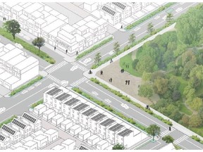 Arbutus Properties of Vancouver wants to build a sustainable community called Solair on a triangle of land next to the Rosewood neighbourhood.