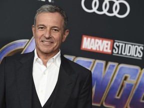 Disney CEO Bob Iger arrives at the premiere of "Avengers: Endgame" at the Los Angeles Convention Center on Monday, April 22, 2019.