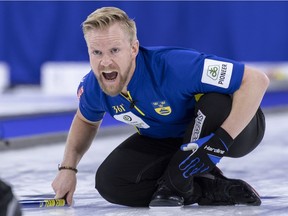World champion Niklas Edin of Sweden is in Saskatoon for this week's Humpty's Champions Cup.