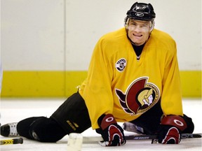 Curtis Leschyshyn, shown during his NHL days with the Ottawa Senators, will be inducted into the Saskatchewan Hockey Hall of Fame this summer.