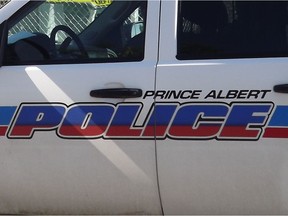 A 21-year-old man who was discovered with life-threatening injuries when Prince Albert police stopped a vehicle on Saturday later died in hospital.