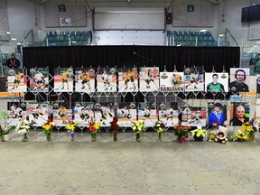 A memorial service is being held to mark the one-year anniversary of the deadly Humboldt Broncos bus crash.