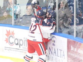 The Tisdale Trojans are headed to the 2019 Telus Cup national championship tournament after winning the West regional tournament. (POSTMEDIA PHOTO/Michael Oleksyn)