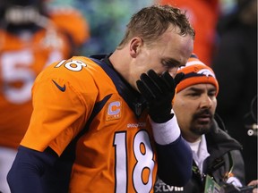 By the time a disconsolate Peyton Manning walked off the field following the Super Bowl in 2014, Rob Vanstone was already hiding in the back row of a movie theatre.