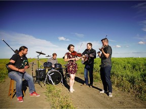 Celtic band West of Mabou performs at The Bassment in Saskatoon on May 24, 2019. (Supplied)